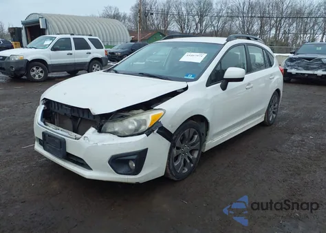 2013 Subaru Impreza 2.0I Sport Premium from USA, damaged, VIN JF1GPAL6XD2846166